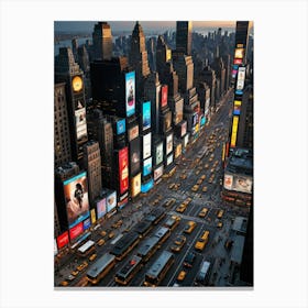 Experience the Thrill of NYC Canvas Print