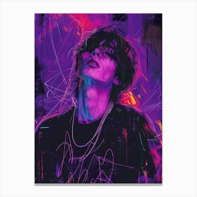 K-Pop Art Canvas Print