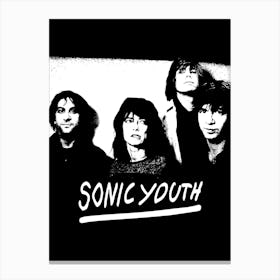 Sonic Youth 2 Canvas Print