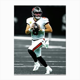 Baker Mayfield Of The Tampa Bay Buccaneers Canvas Print