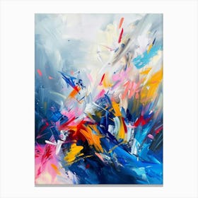 Abstract Painting 1922 Canvas Print