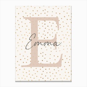 Emma Kids and Nursery Canvas Print