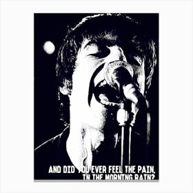 liam gallagher oasis britpop music band 27 Canvas Print