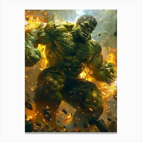 Hulk 40 Canvas Print