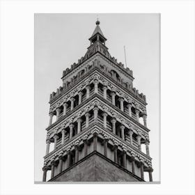 Toscana Architecture   Tower Canvas Print