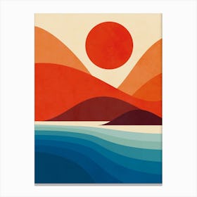 Seaside Canvas Print