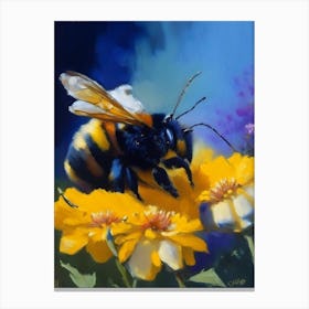 Bumblebee 2 Painting Canvas Print