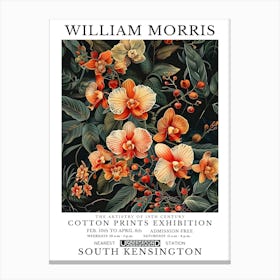 William Morris Cotton Prints Exhibition 6 Canvas Print