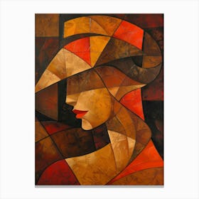 Abstract Of A Woman 73 Canvas Print