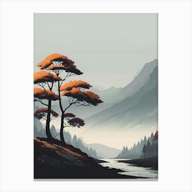 Landscape Painting 1 Canvas Print