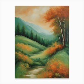 Autumn In The Mountains 9 Canvas Print