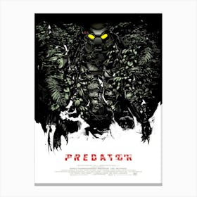 Predator artwork Canvas Print