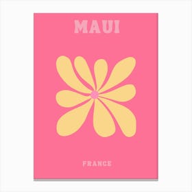 Maui France 1 Canvas Print