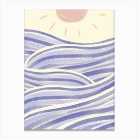 Ocean Blue Canvas Print