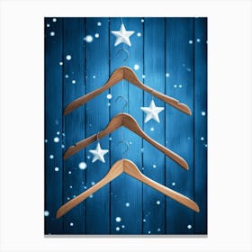Christmas Tree Hangers Canvas Print