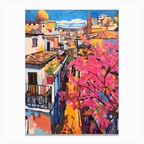 Mantua Italy 3 Fauvist Painting Canvas Print