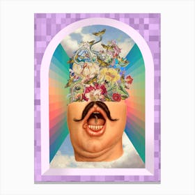 Flower Head Canvas Print