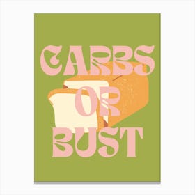 CARBSORBUST Canvas Print