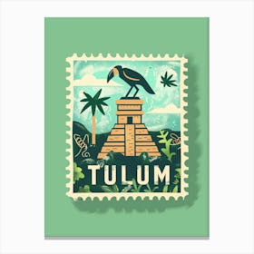 Tulum Canvas Print