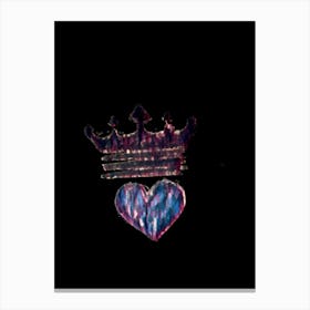 King of hearts 1 Canvas Print