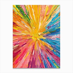 Abstract Colorful Abstract Background Canvas Print