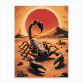 Scorpion Canvas Print