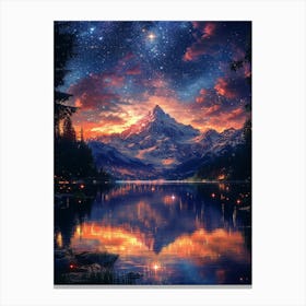 Starry Night 29 Canvas Print