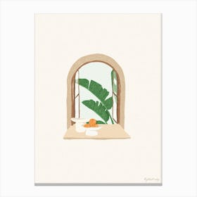 Window With View Canvas Print