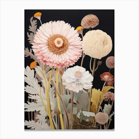 Flower Illustration Everlasting Flower 3 Canvas Print