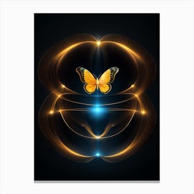 Abstract Butterfly 4 Canvas Print