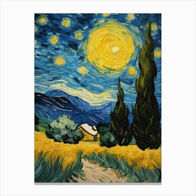 Starry Night 2 Canvas Print