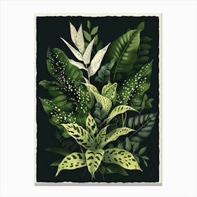 Tropical Jungle Canvas Print