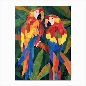 Parrots Canvas Print