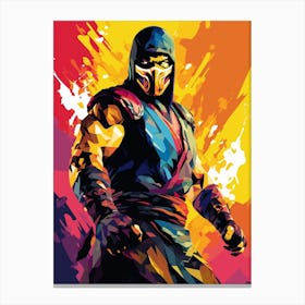 Mortal Kombat 4 Canvas Print