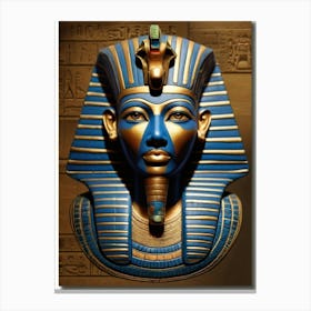 Pharaoh Mask Canvas Print