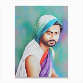 Himesh Reshammiya Colourful Illustration Canvas Print