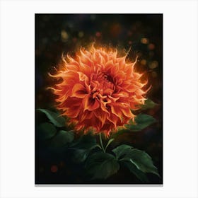 Dahlia 2 Canvas Print