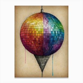 Disco Ball 2 Canvas Print