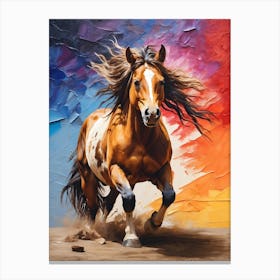 Horse Running 4 Canvas Print