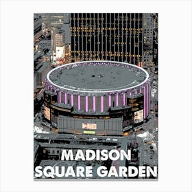 Madison Square Garden, New York, Theatre, Landmark, Wall Print, Wall Art, Poster, Print, Canvas Print