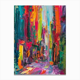 New York City Street Canvas Print