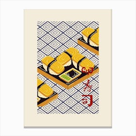 Tamago Sushi Canvas Print