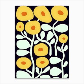 Henri Matisse Yellow Flowers Canvas Print