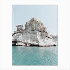 Kleftiko Beauty, Milos Canvas Print