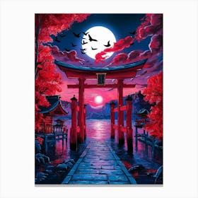 Japanese Torii Gate 1 Canvas Print