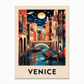 Vintage Travel Poster Venice 8 Canvas Print