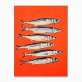 Sardines Canvas Print