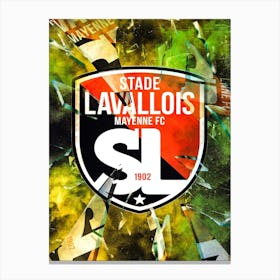 Stade Lavallois Mayenne 1 Canvas Print