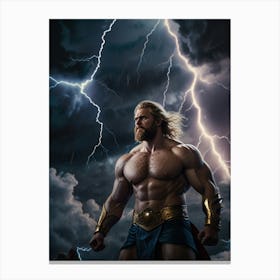 Thor Thunder 1 Canvas Print