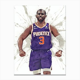 Chris Paul Phoenix Suns Canvas Print